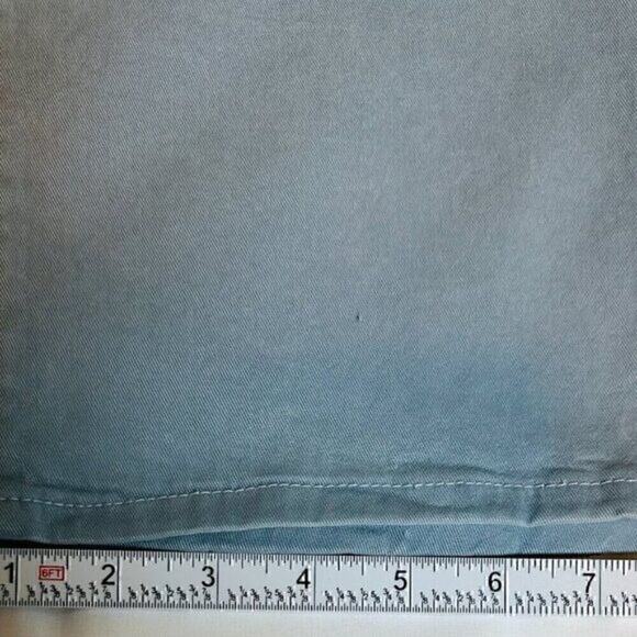 Frame LHomme Slim Men Jeans Size 38X32 Blue Straight Leg Comfort Stretch Twill - Picture 13 of 16